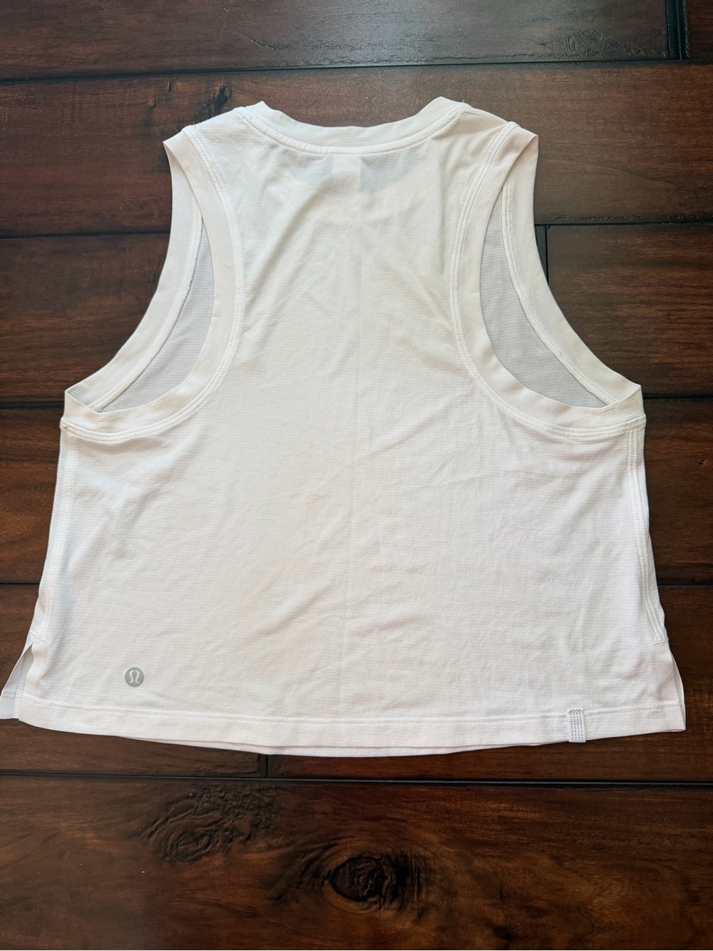 lululemon athletica White Women's Tank Top - Crew Neck Sleeveless - Picture 2 of 5